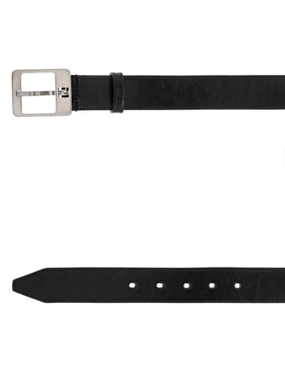 FF Monogram Gesp Leren Riem