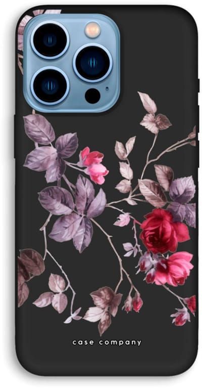 Case Company® - Hoesje geschikt voor iPhone 13 Pro hoesje - Mooie bloemen - Biologisch Afbreekbaar Telefoonhoesje - Bescherming alle Kanten en Schermrand