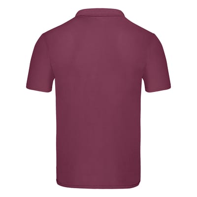 Fruit of the Loom Unisex Adult Origineel Poloshirt (Bourgondië)