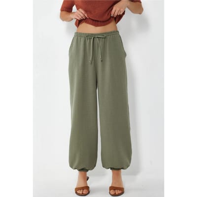Dames Joggingbroek van Geweven Polyester