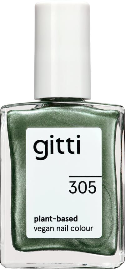 Gitti No. 305 - Vanity Vert - nagellak - minimaal 82% natuurlijk - 23 vrij - manicure - blijft 7 dagen zitten