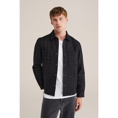 WE Fashion Overshirt Black Taglia: XS | Camicie Casual Outlet | Uomo | Nero