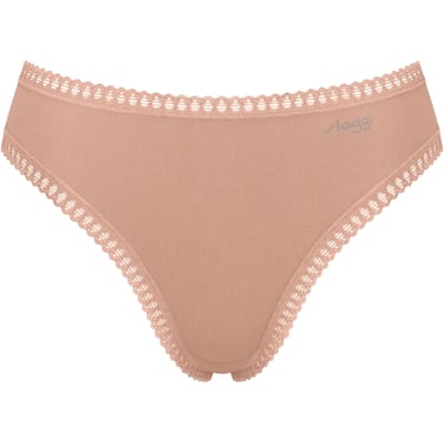 Sloggi Women GO Crush High leg (3-pack) - dames slip - beige