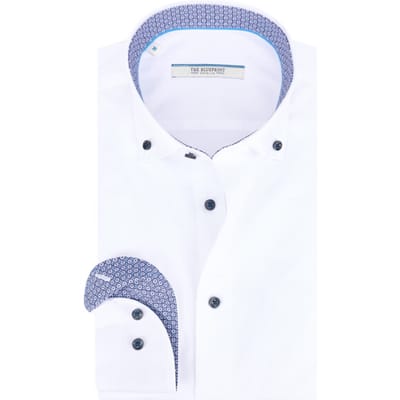 The Blueprint trendy overhemd met lange mouwen bp55-1
