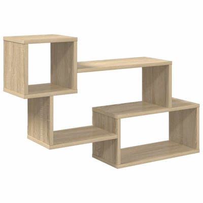 vidaXL - Zwevende - plank - Muurmontage - Sonoma - Eiken - 87 - x - 20 - x - 55 - cm