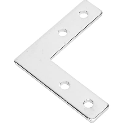 10 stuks Aluminium Profielen Verbindingsplaat Koolstofstaal Verbindingsbevestigingsmiddelen 202020L Plaat