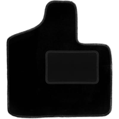 Bestuurdersmat zwart voor: Chrysler Grand Voyager III 7-zits (2001-2007)