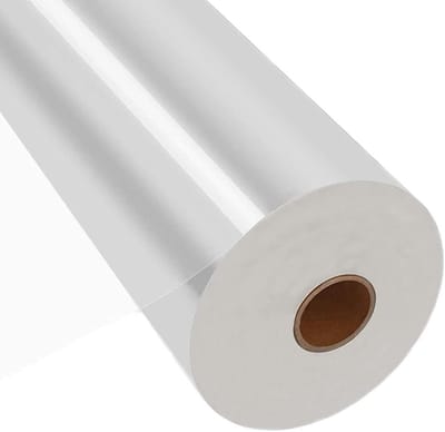 Transparant Cellofaan Papier 80cm x 100m (gevouwen tot 40cm) - 3mm Dikte - Verpakking voor Cadeaus, Bloemen en Feestjes, Ideaal voor Decoratie en Creatieve Projecten