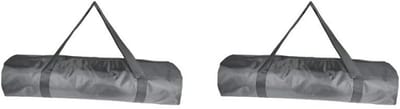 Opbergtas - Duffeltas - Kampeeruitrusting - Waterdicht Oxford - 80x34x39 cm - Zwart