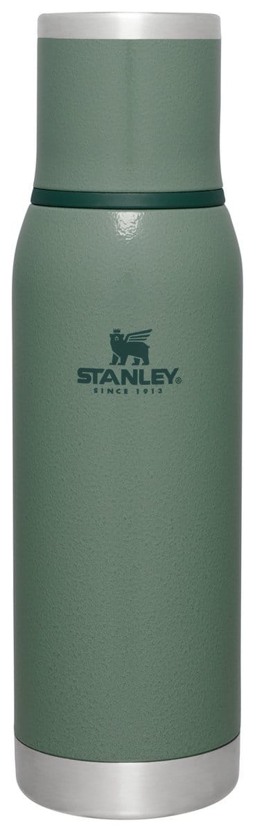 Stanley Adventure To-Go Thermosfles 750 ml - 20 Uur Warm - 25 Uur Koud - Lekvrij - Geïsoleerd Deksel - BPA-Vrij - Doorschenkstop Om Gecontroleerd Te Schenken - Hammertone Green