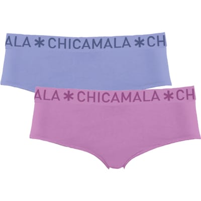 Chicamala – Meisjes Briefs – 2 Pack – Normale Lengte – Onderbroek Meisjes – Kinderkleding – Meisjes Ondergoed – 95% Katoen – Meisjeskleding