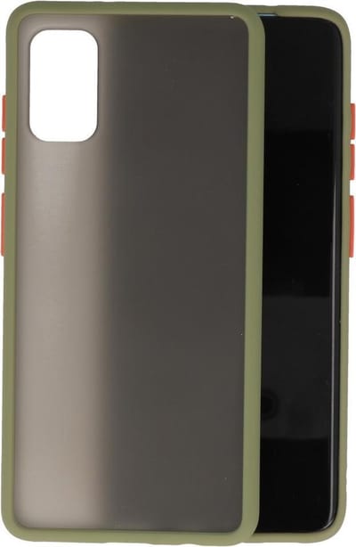 Bestcases Hard Case Telefoonhoesje Samsung Galaxy A41 - Groen