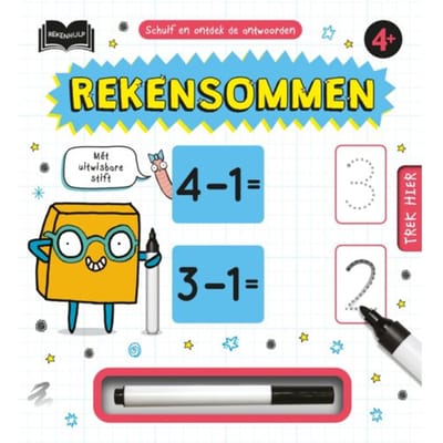 Schuif en ontdek - Rekensommen Kartonboekjes