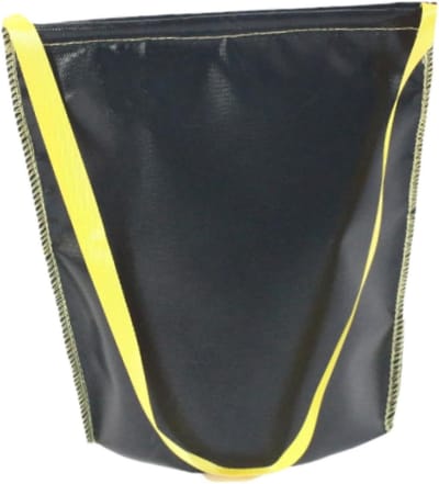 Vuurzak Kamperen - Houtskool zak - Veilig transport - Brandvertragend materiaal - 30 x 35 cm