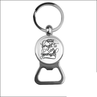 Bieropener Glas - Dont Forget To Love Yourself