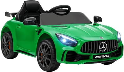 AIYAPLAY Elektrische kinderauto Kunststof, Metaal 108L x 67B x 46H cm Groen