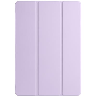 Pour Samsung Tab S10 Lite Coque Pliable Acrylique Transparente Dos Rigide Support Tablette Coque Pour Galaxy Tab S10 Lite Coque Avec Porte-Crayon S10 Lite (10.9 inch) violet