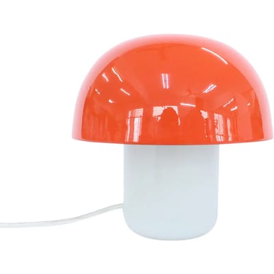 Leitmotiv Tafellamp Nuevo Mini Mushroom - Oranje - 20x20x20cm - Modern
