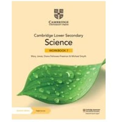 Cambridge Lower Secondary Science Workbook With Digital Access Stage 7 - Cambridge Lower Secondary - Mary Jones