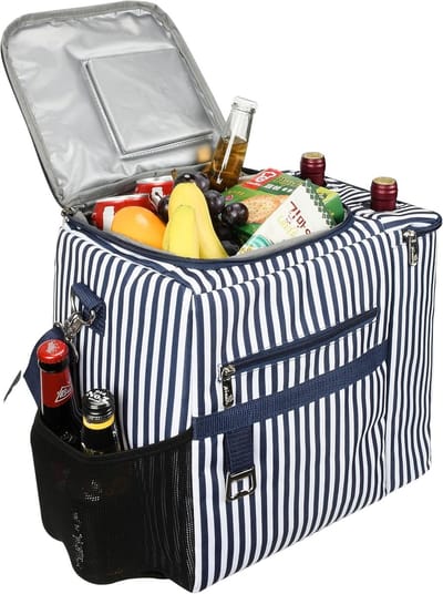 Grote Koeltas voor Outdoor Activiteiten - 20 Liter Koelbox voor Picknick, Camping en Strand