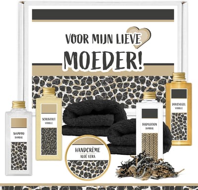 Brievenbus cadeau "Voor mijn lieve Moeder" - 7 Producten - 550 Gram - Triomf Cosmetica | Brievenbusdoosje Doosje Moederdag Voor Mama Verjaardag Vrouw Brievenbuspakketje Pakketje Brievenbuscadeautje Cadeautje Luxe Cadeaupakket Cadeaupakketje