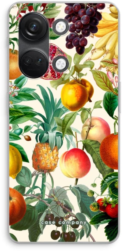 Case Company® - Hoesje geschikt voor OnePlus Nord 3 hoesje - Classic Flora - Soft Cover Telefoonhoesje - Bescherming aan alle Kanten en Schermrand