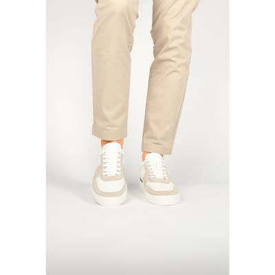 Blackstone MARBLE COLTON - DG513 White Sand - Sneaker (low) - Heren - White - Maat: 41