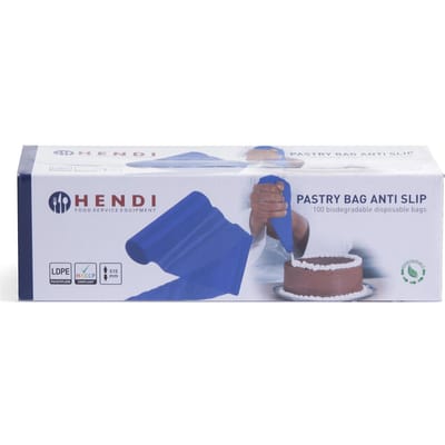 HENDI Wegwerp spuitzakken – anti-slip – 515x280 mm – blauw – 100 stuks