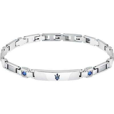 Maserati - JM224AXO02 - Armband - Heren - 18cm - SAPPHIRE