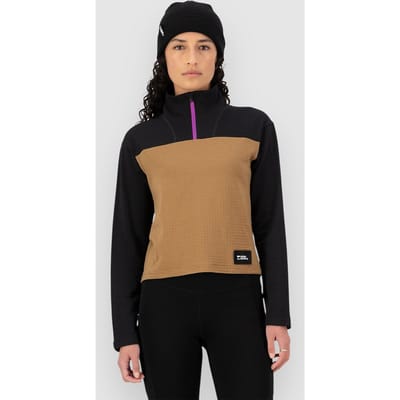 Mons Royale Offgrid Merino Fleece Trui zwart