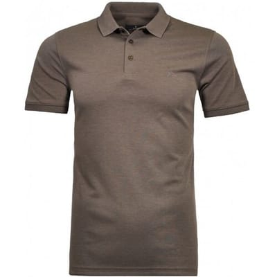Ragman Uni Polo Light Cotton Mix Macchiato / male