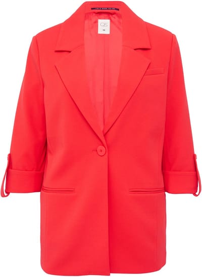 Interlock Gebreid Blazer Dames QS