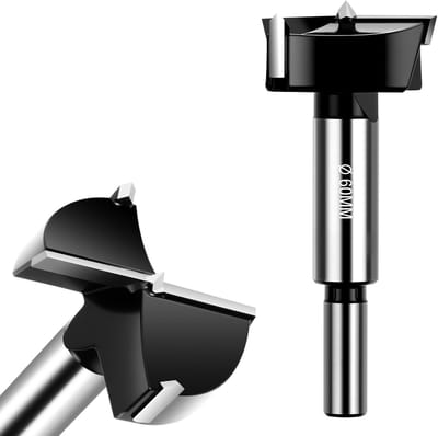 Dailygoody - Forstner Boor - Professionele Houtbewerking - 60 mm - Hout en Hardhout - Precisie en Duurzaamheid - Geschikt voor Houtbewerking - Model 6...