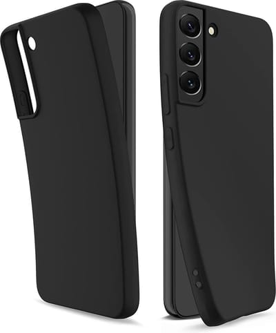 Hoesje Geschikt Voor Samsung Galaxy S22 Plus Siliconen Hoesje Back Cover Zwart - Back Cover hoesje Hoesje Geschikt Voor Samsung Galaxy S22 Plus - Hoesje Geschikt Voor Samsung Galaxy S22 Plus hoesje Siliconen cover