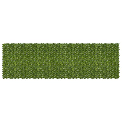 vidaXL - Balkonscherm - met - bladeren - Groen - en - Geel - 500 - x - 150 - cm