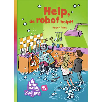 I'm learning to read - Help the robot helps! (AVI-E4)