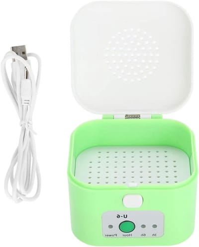 Hoorapparaat Droogdoos met USB, Elektrische Droogapparaat voor Hoorapparaten, Voorkom Vocht en Beschadiging, Ideaal voor Hoofdtelefoons en Accessoires