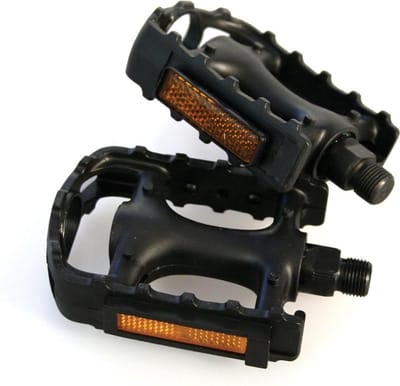 Fiets Pedalen - Standaard Onderdelen - Fietsen Onderhoud - 1/2 Inch Schroefdraad - Eenheidsmaat - Zwart