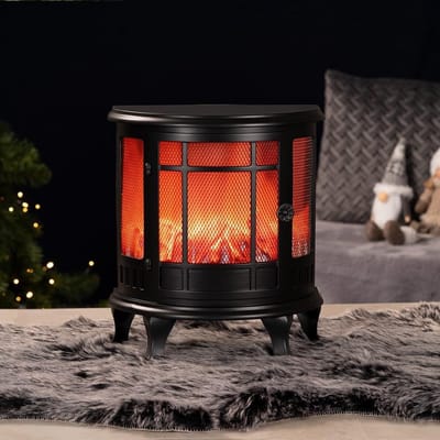 LED-haard - warme decoratie / sfeerhaard / realistisch vuur/vlameffect 17D x 30B x 35H centimeter