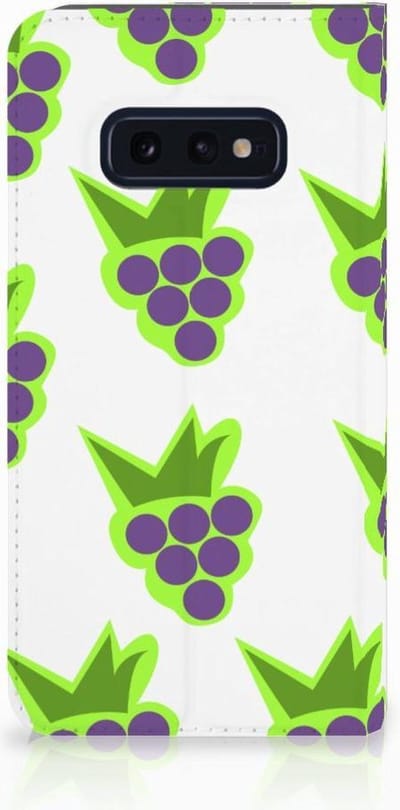 Samsung Galaxy S10e Flip Style Cover Druiven