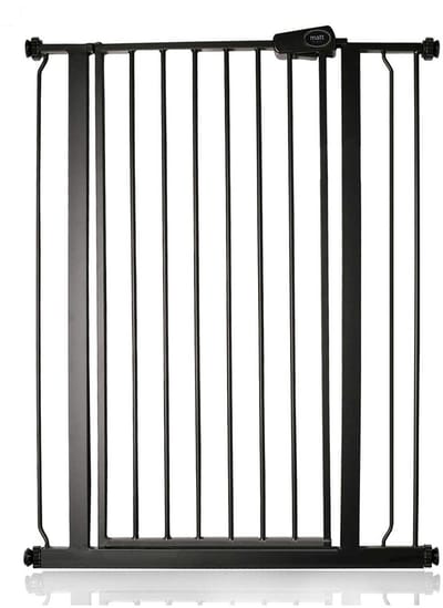Bettacare Petgate, 81,4cm - 89cm, Mat Zwart, Hoog 104cm