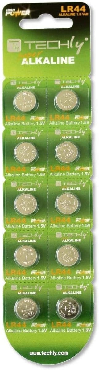 Knoopcel Batterijen - Alkaline Batterijen - Apparaten Voeden - Hoge Energie Dichtheid - 10 Stuks - Zilverkleurig