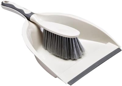 Kleine Bezem en Stoffer - Reinigingsset Desktop - Tafelblad Schoonmaken - Compact Haakontwerp - 1000 Gram - Afbeeldingskleur