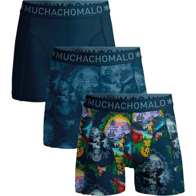 Muchachomalo Boxershort Heren – 3 Pack – 95% Katoen – Heren Ondergoed – Kleding – Stevig Ondergoed – Onderbroeken Heren