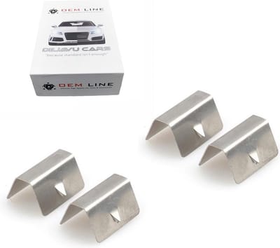 OEM Line - 4 stuks bevestiging clips / afstandhouders voor Zijwindscherm Regen / Wind Deflector / Raam spoiler montage clipjes