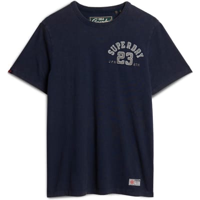 Superdry - Vintage Athletic T-shirt met korte mouwen - Heren - T-shirts