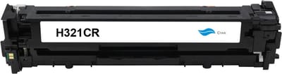 HP CE321A - Toner Cyaan - 1300 pagina's - Huismerk Compatible - Geschikt voor HP LaserJet Pro CM1415fn HP LaserJet Pro CM1415FNW MFP HP LaserJet Pro CP1525n HP LaserJet Pro CP1525nw - CE321A H321C alternatief - HP toner