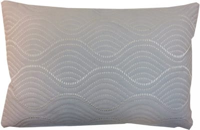Burton Stitch Opal Grijs | 40 X 60 | Sierkussen Voor Woonkamer Of Slaapkamer
