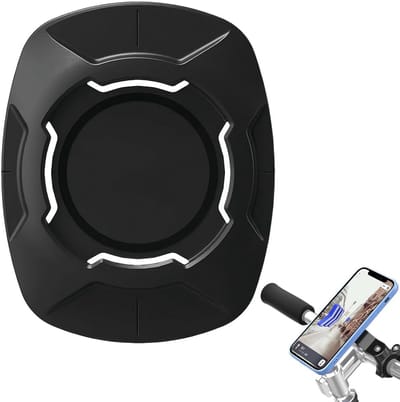 Fietshouder - Universele adapter - Geschikt voor smartphones, motorfietsen, fietsen en auto's - Snel te monteren - Zwart