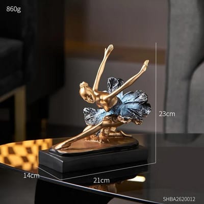 Esthetische Stijlvolle Balletmeisje Beeldje Sierornamenten Woonruimte TV-meubel Decoratie Accessoires Huishoudelijk Gebruik Decoratie Ambachten